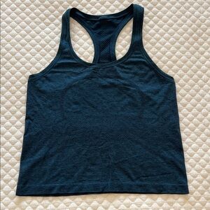 lululemon athletica Women's navy Racerback Tank Top